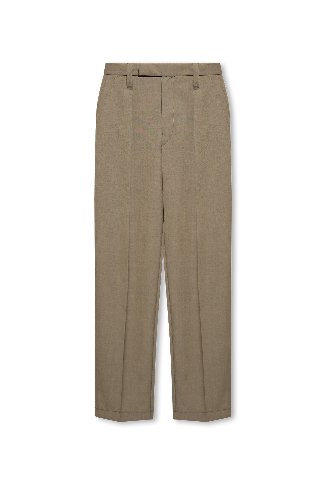 LEMAIRE / ルメール | Pleat front trousers / ベルテッド